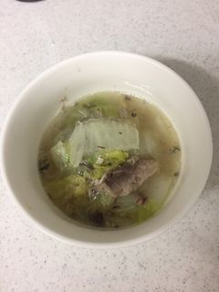 白菜とさばの水煮の生姜スープ-レシピのメイン写真