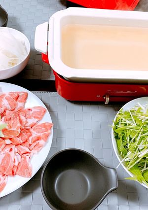 水菜と大根の簡単豚しゃぶ-レシピのメイン写真