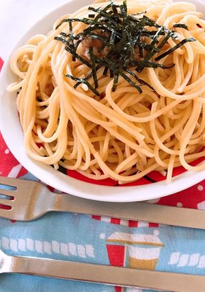ツナと焦がしにんにく醤油のパスタ-レシピのメイン写真