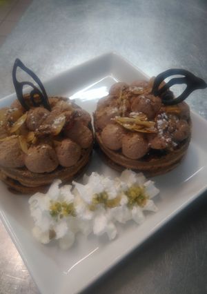 簡単可愛くチョコケーキ-レシピのメイン写真