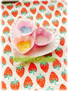 【手作り】色付き粉砂糖♡-レシピのメイン写真