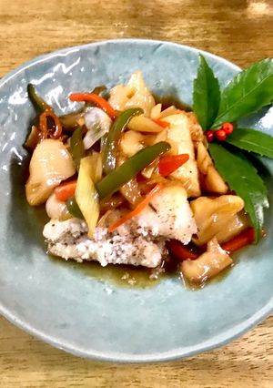 白身魚 アオハタの甘酢野菜あんかけ-レシピのメイン写真