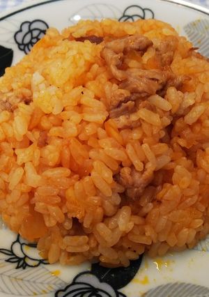簡単絶品・バターケチャップライス-レシピのメイン写真
