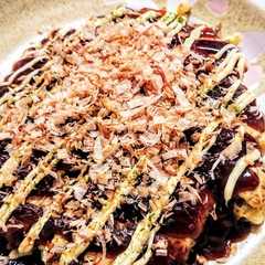รูปของ 超簡単！キャベツ・蒟蒻・挽肉のお好み焼き