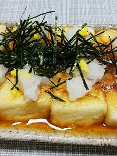 ふわふわ揚げ出し豆腐♪-レシピのメイン写真