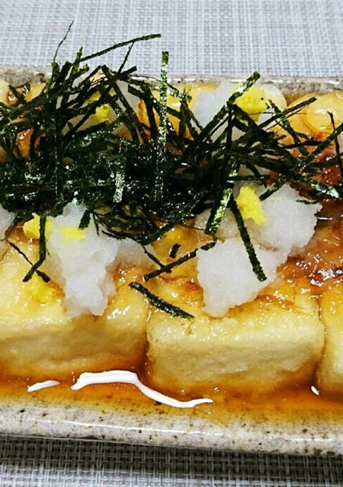 ふわふわ揚げ出し豆腐♪-レシピのメイン写真