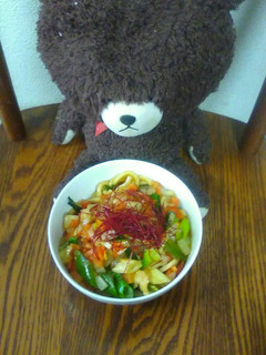プルコギ風味ほんのり辛くないうどん-レシピのメイン写真