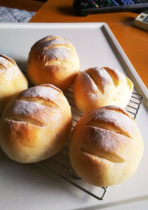 ホームベーカリーでもっちり米粉パン-レシピのメイン写真