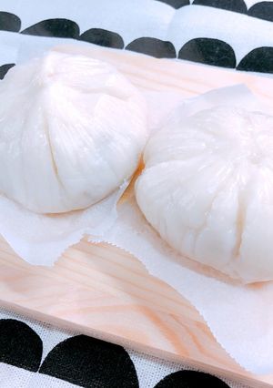 米粉100% ジューシーもちもち肉まん-レシピのメイン写真