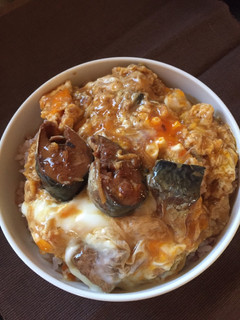 3分クッキング☆半熟卵と鯖缶の丼-レシピのメイン写真