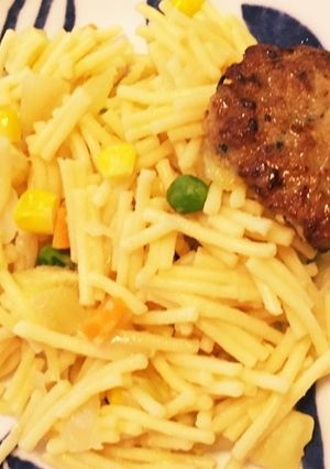 出汁香る優しい野菜パスタ☆離乳食後期〜-レシピのメイン写真
