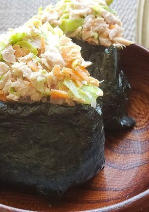 子どもにヘルシーキャベツにんじんツナマヨ-レシピのメイン写真