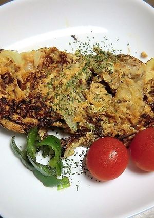 ケチャップ嫌いでも食べられちゃうオムレツ-レシピのメイン写真