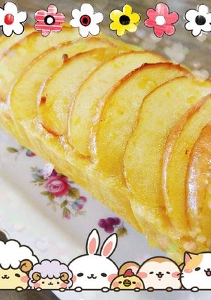 マクロビ☆みかんとりんごのパウンドケーキ-レシピのメイン写真