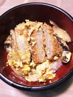 余ったトンカツでカツ丼!-レシピのメイン写真