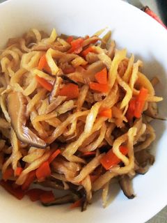 フライパンで簡単❗️切干大根の煮物-レシピのメイン写真