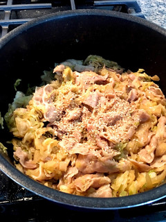 ほったらかし!キャベツの豚バラ煮-レシピのメイン写真