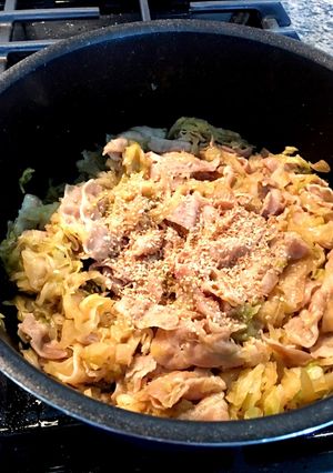 ほったらかし！キャベツの豚バラ煮-レシピのメイン写真