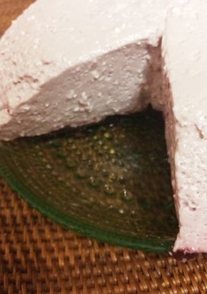 山ぶどうのレアチーズケーキ-レシピのメイン写真