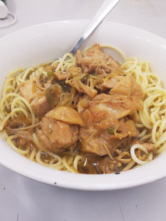 鶏とネギの和風パスタ-レシピのメイン写真