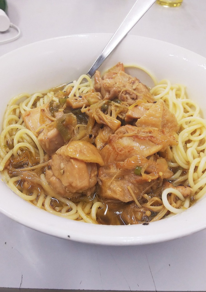 鶏とネギの和風パスタ-レシピのメイン写真