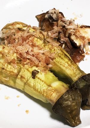 簡単★油を使わない焼きナス-レシピのメイン写真