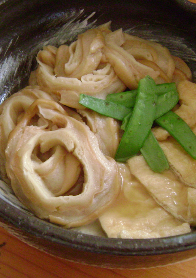 車麩と油揚げの煮物-レシピのメイン写真
