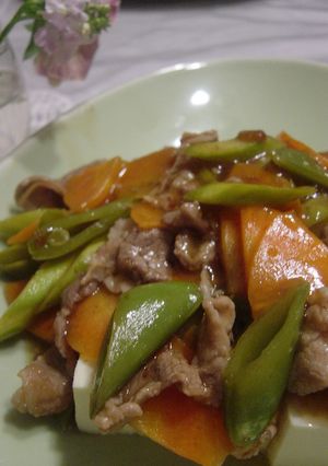野菜たっぷり！あんかけヘルシー温豆腐♪-レシピのメイン写真