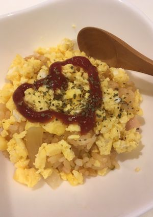 ずぼらオムライス♡-レシピのメイン写真