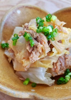 ほったらかし☆白菜とツナのバタぽん煮-レシピのメイン写真