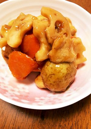 まさかの2ステップ！大戸屋の黒酢あん風-レシピのメイン写真