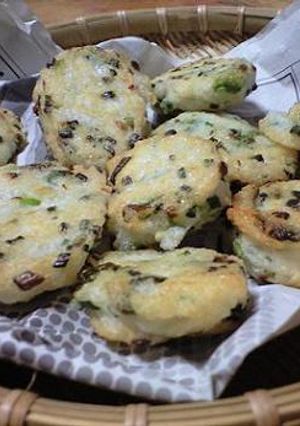 薬味入り☆山芋のふわふわ揚げ-レシピのメイン写真