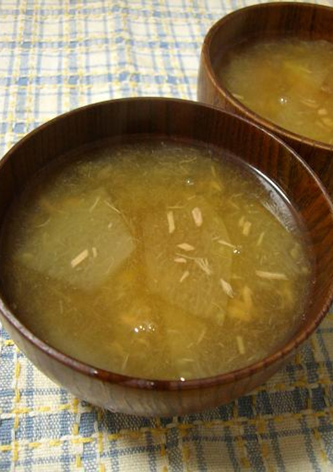 代々伝わる冬瓜汁　ツナ缶で簡単ver-レシピのメイン写真