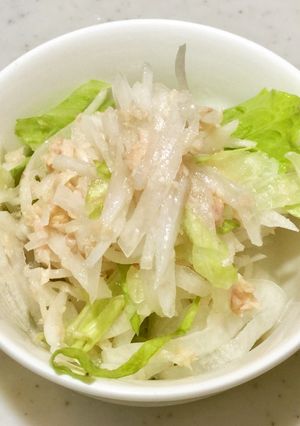 THE簡単早い 大根 シーチキンサラダ-レシピのメイン写真