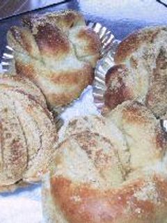 二つ編みきなこパン-レシピのメイン写真