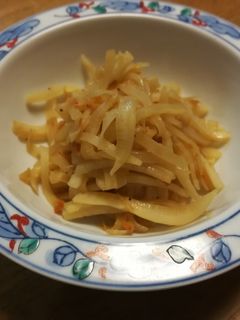 大根の皮と干しエビのきんぴら-レシピのメイン写真