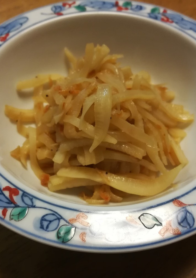 大根の皮と干しエビのきんぴら-レシピのメイン写真