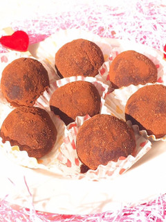 *まるで生チョコ!米粉でトリュフ*-レシピのメイン写真