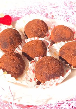 ＊まるで生チョコ！米粉でトリュフ＊-レシピのメイン写真