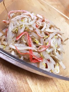 簡単あっさり☆もやしとカニカマのナムル-レシピのメイン写真