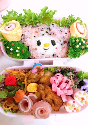 4歳＊保育園弁当＊マイメロ-レシピのメイン写真