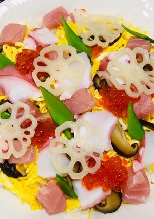 基本のちらし寿司・海鮮ちらし寿司-レシピのメイン写真