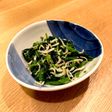 カリカリしらすとほうれん草のナムル