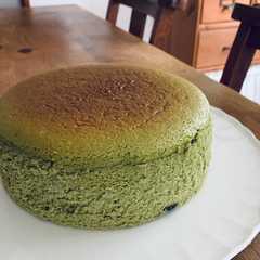 รูปของ 抹茶スフレチーズケーキ