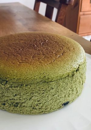 抹茶スフレチーズケーキ-レシピのメイン写真