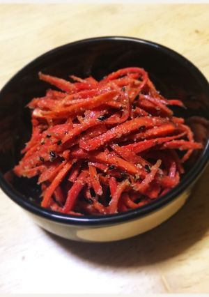 金時にんじんのナムル風-レシピのメイン写真