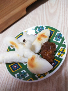 お餅のホットプレート焼-レシピのメイン写真