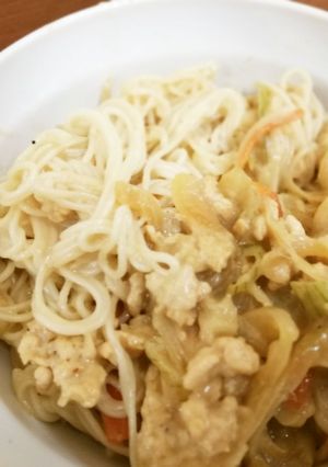 【最後の一滴】魚醤と牛乳のクリーム素麺-レシピのメイン写真