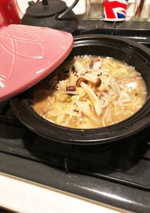 簡単お手軽☆鯖缶であったかしょうが鍋-レシピのメイン写真