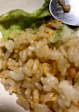 シンプルレタスチャーハン-レシピのメイン写真